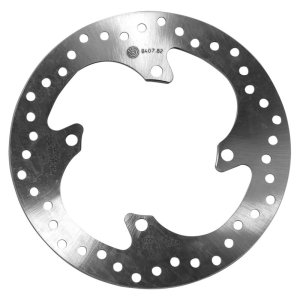 Kawasaki KX Brake Rotor (1) - Rear - Brembo OE Powersports - Slotted - `06-`08